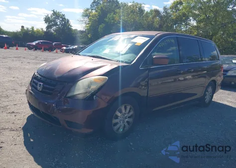 2010 Honda Odyssey Ex from USA, damaged, VIN 5FNRL3H42AB070433